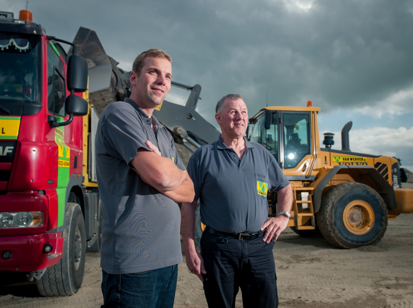 Collega’s van Van Werven samen aan het werk